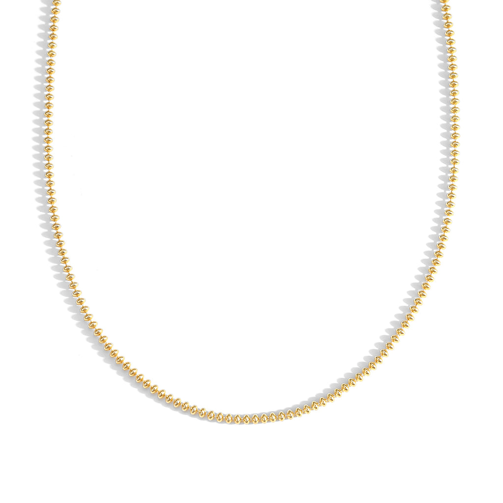 Fashion Beads Party 925 Sterling Silver Necklace