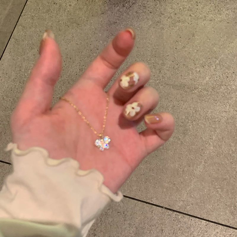 Butterfly Necklace for Women - 2024 Spring Trendy Light Luxury Collarbone Chain