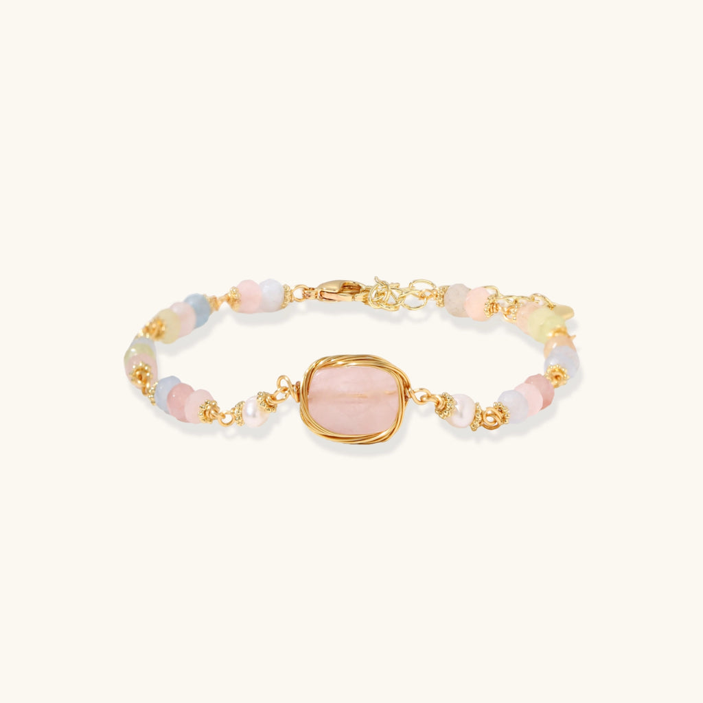 Rose Quartz Healing Bracelet by Dilmore