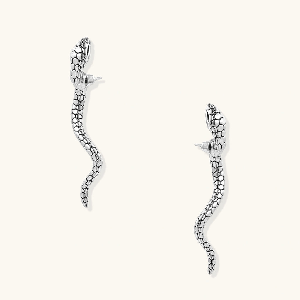 Serpent Spell Earrings by Dilmore