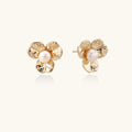 Bloom Pearl Studs by Dilmore