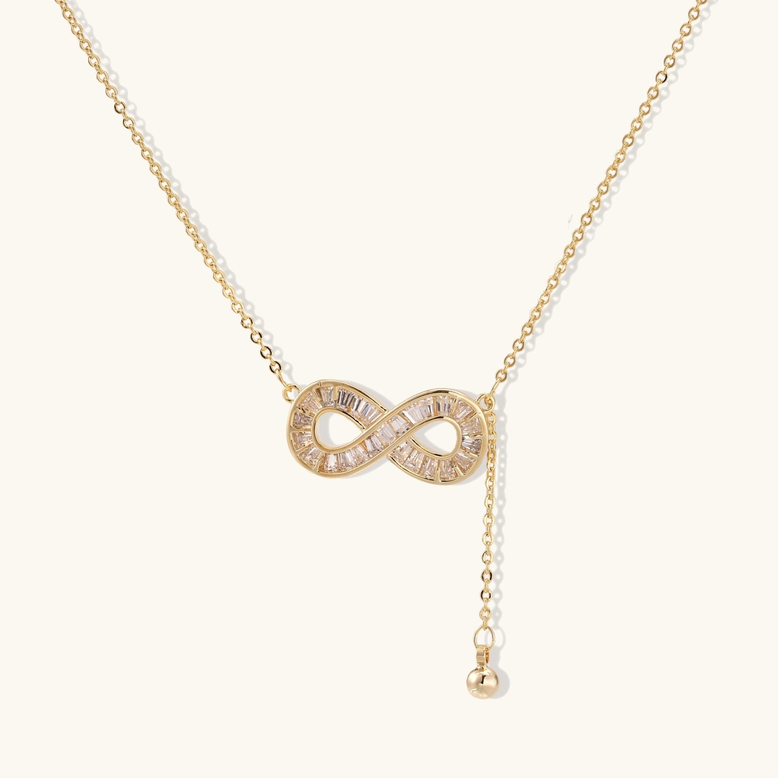 Infinity Sparkle Necklace by Dilmore