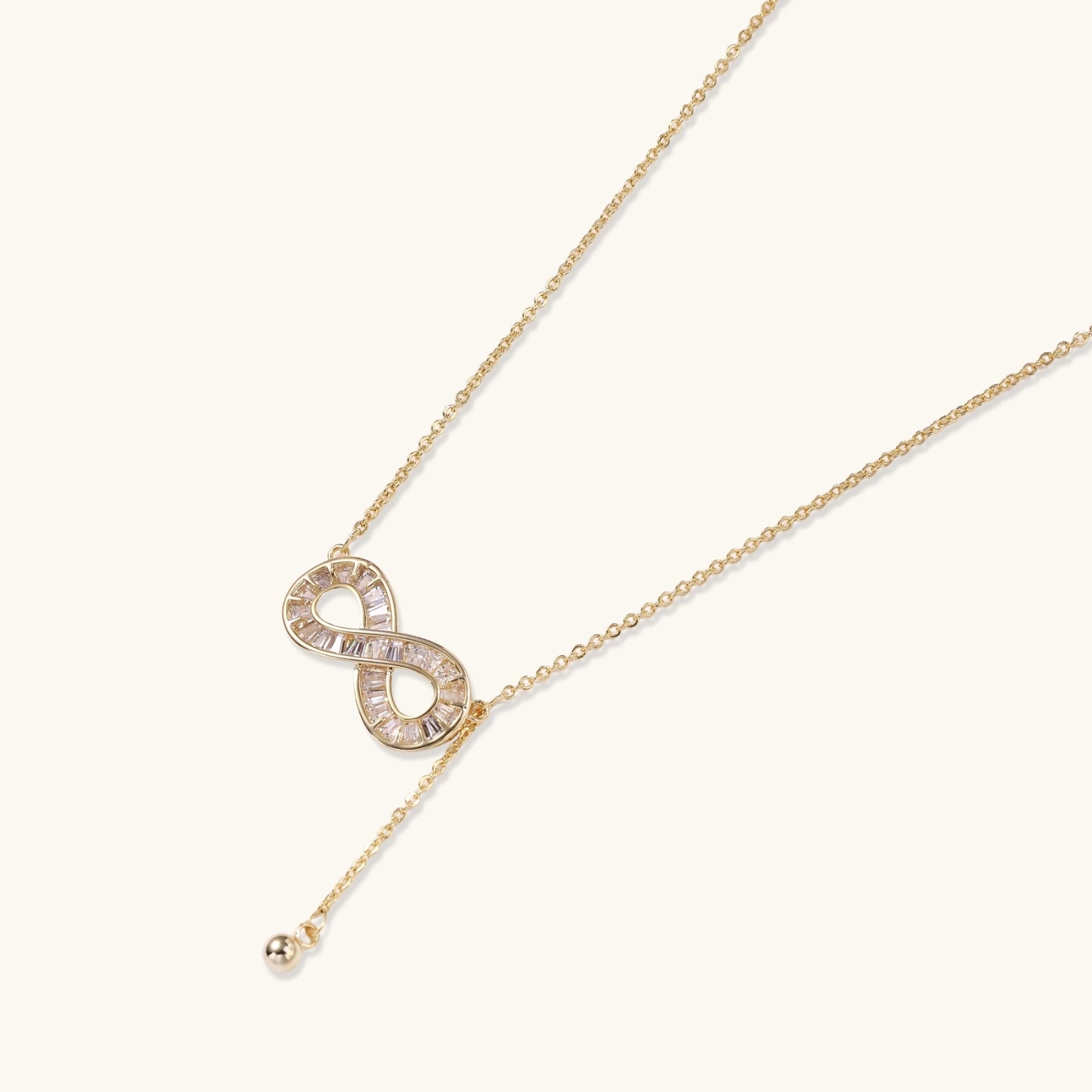 Infinity Sparkle Necklace by Dilmore