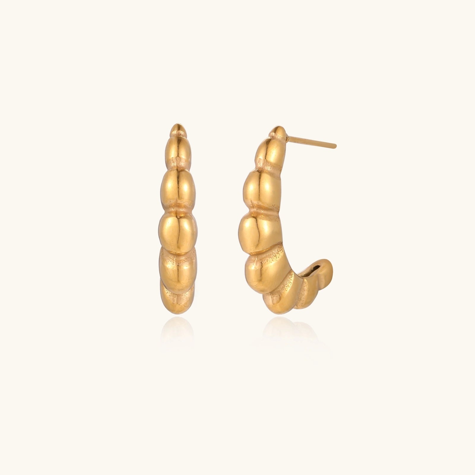 Bubble Segment Hoops by Dilmore