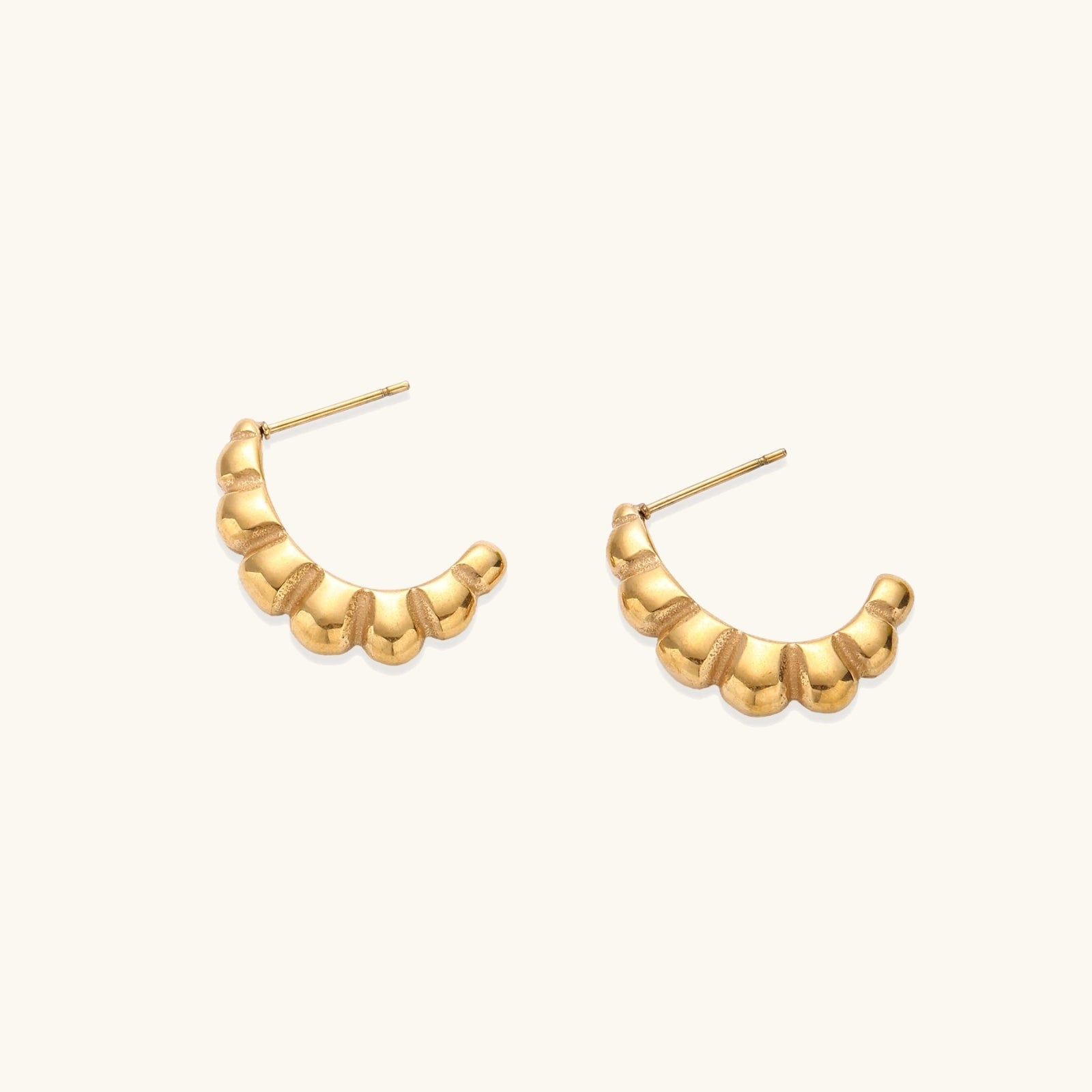 Bubble Segment Hoops by Dilmore