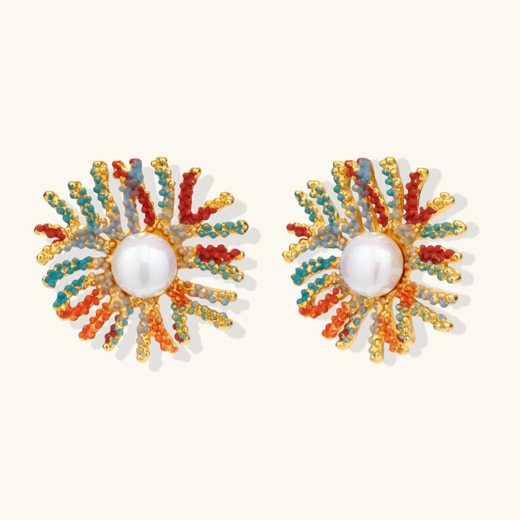 Solar Flare Studs by Dilmore