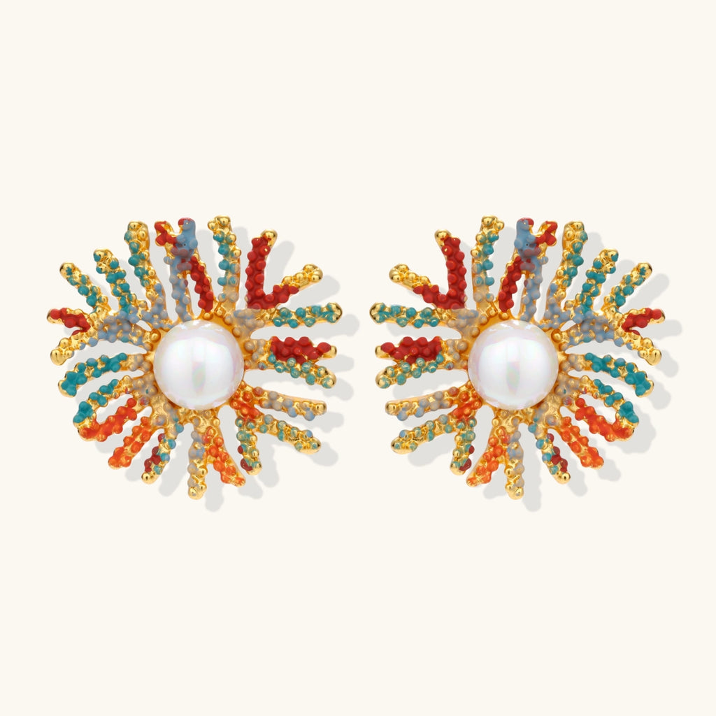 Solar Flare Studs by Dilmore