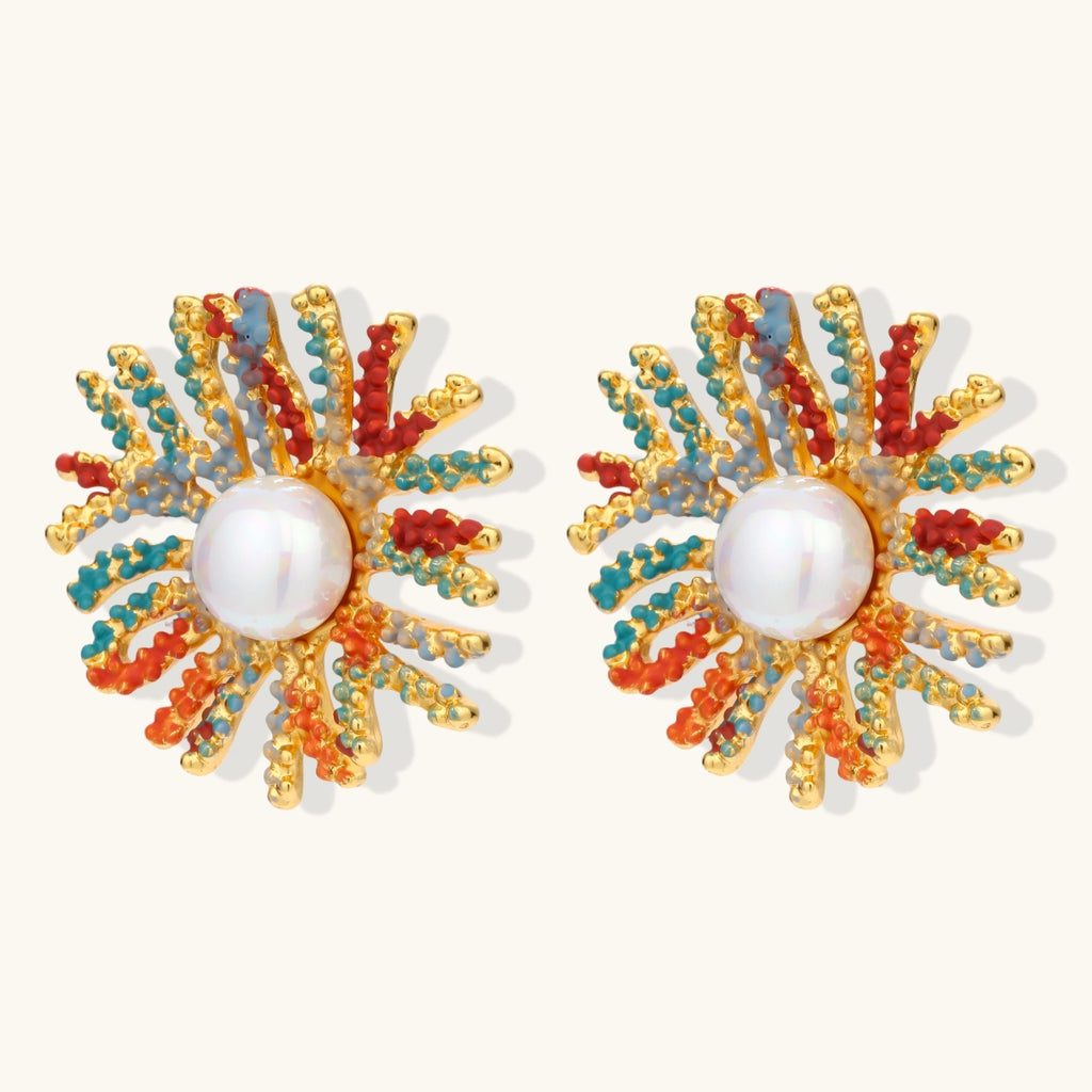 Solar Flare Studs by Dilmore