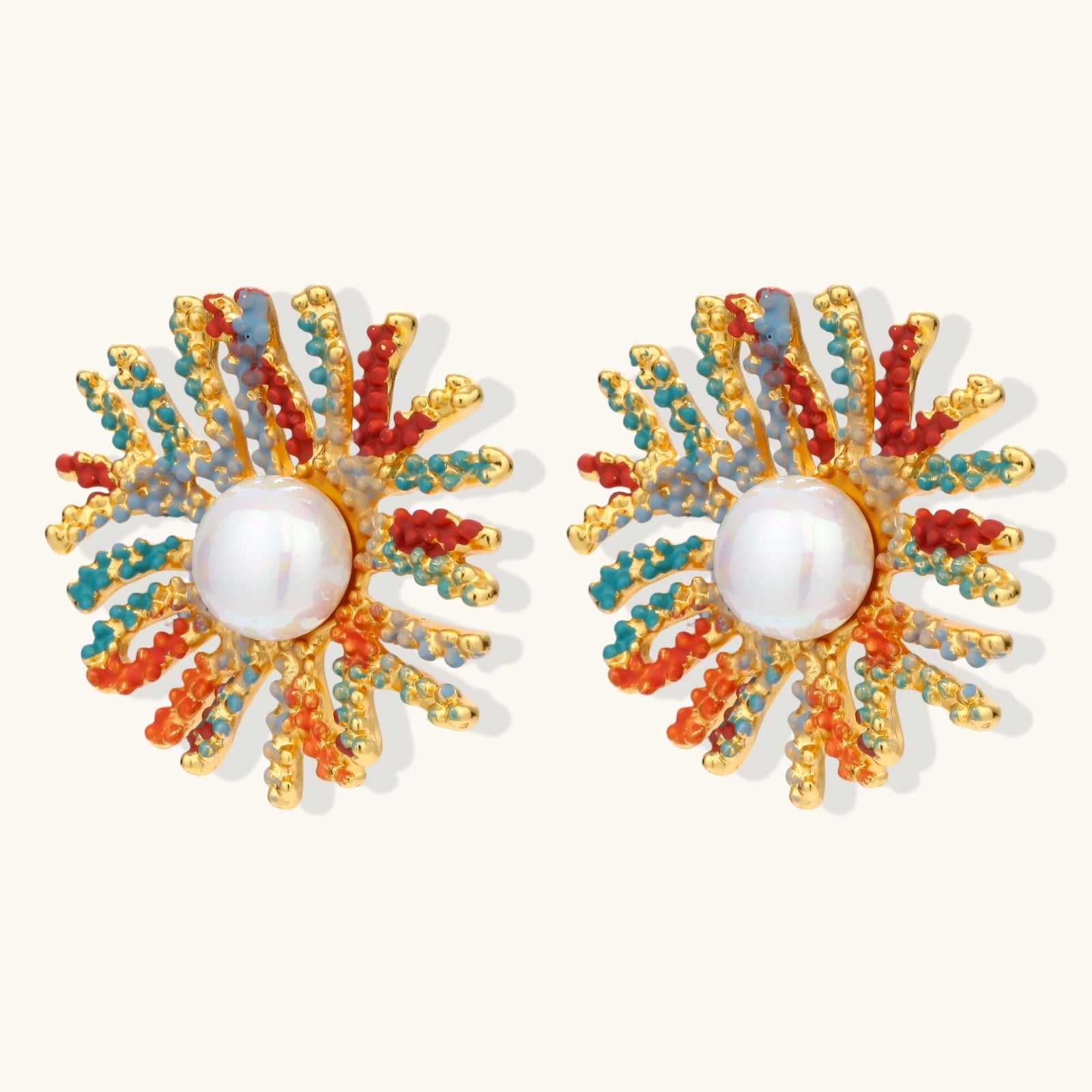 Solar Flare Studs by Dilmore