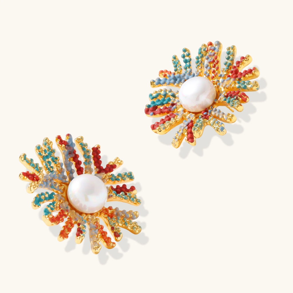 Solar Flare Studs by Dilmore