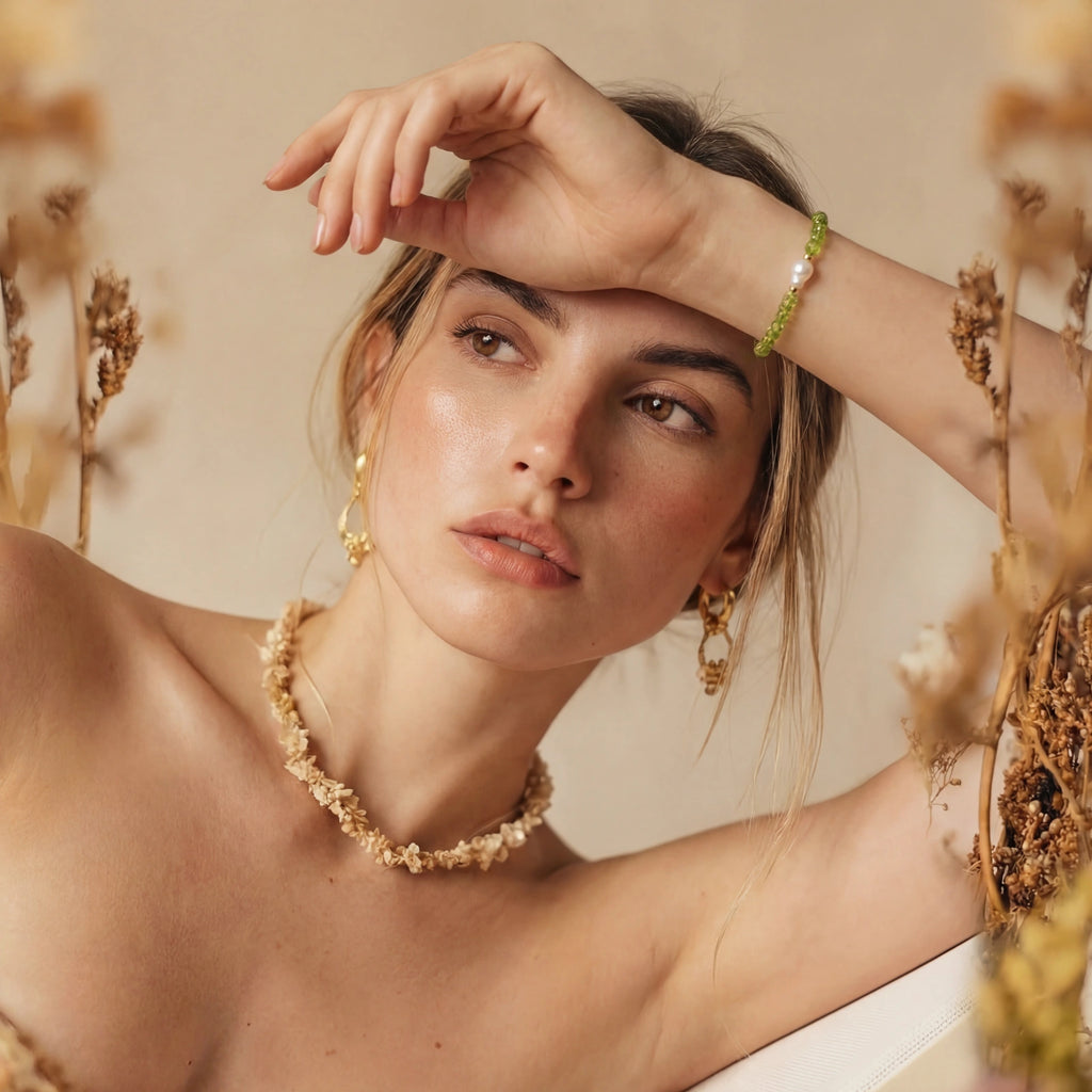 Peridot Dreams Bracelet by Dilmore