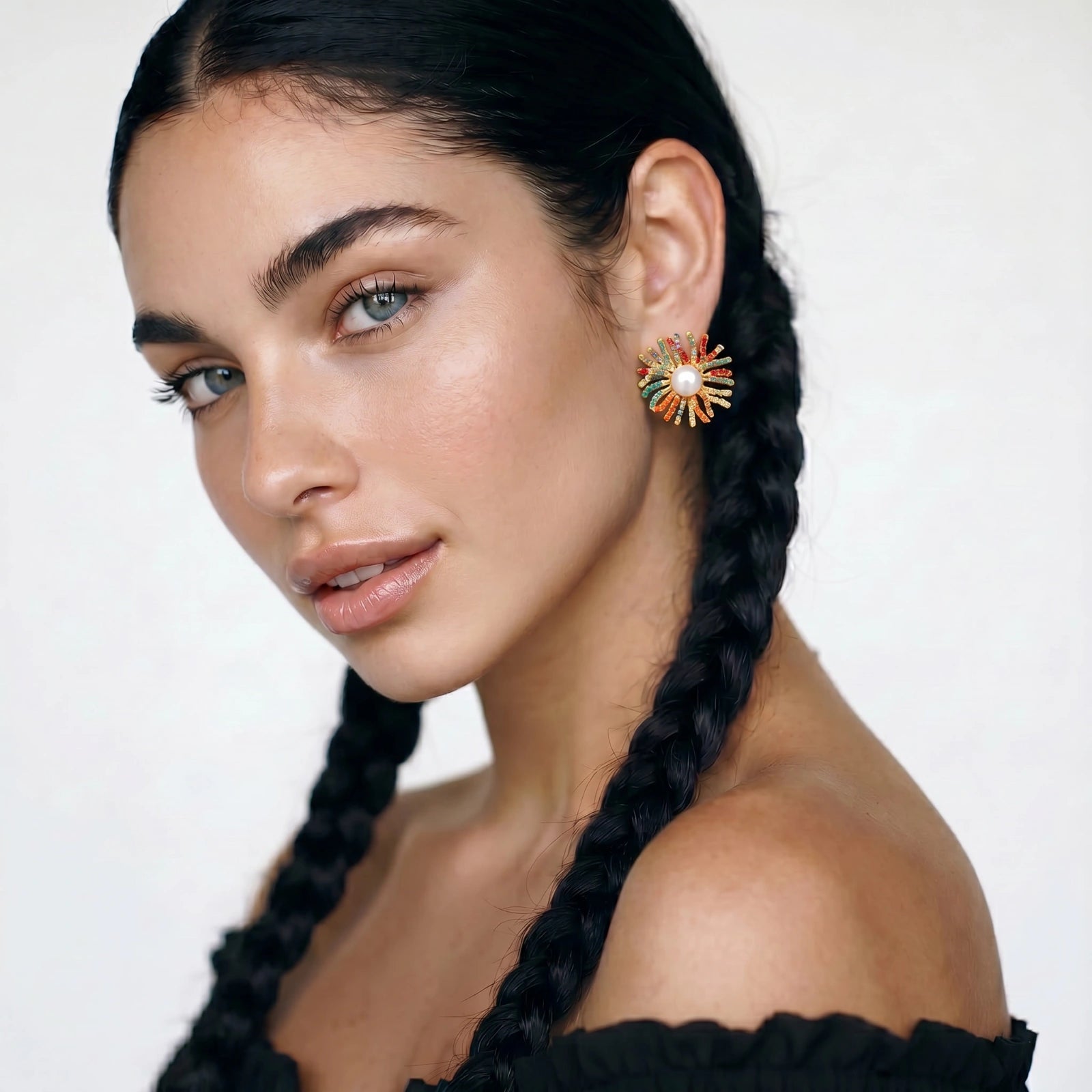 Solar Flare Studs by Dilmore