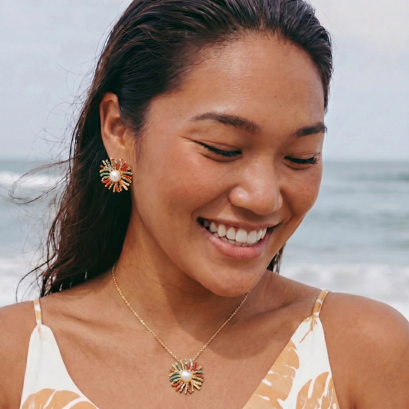 Solar Flare Studs by Dilmore