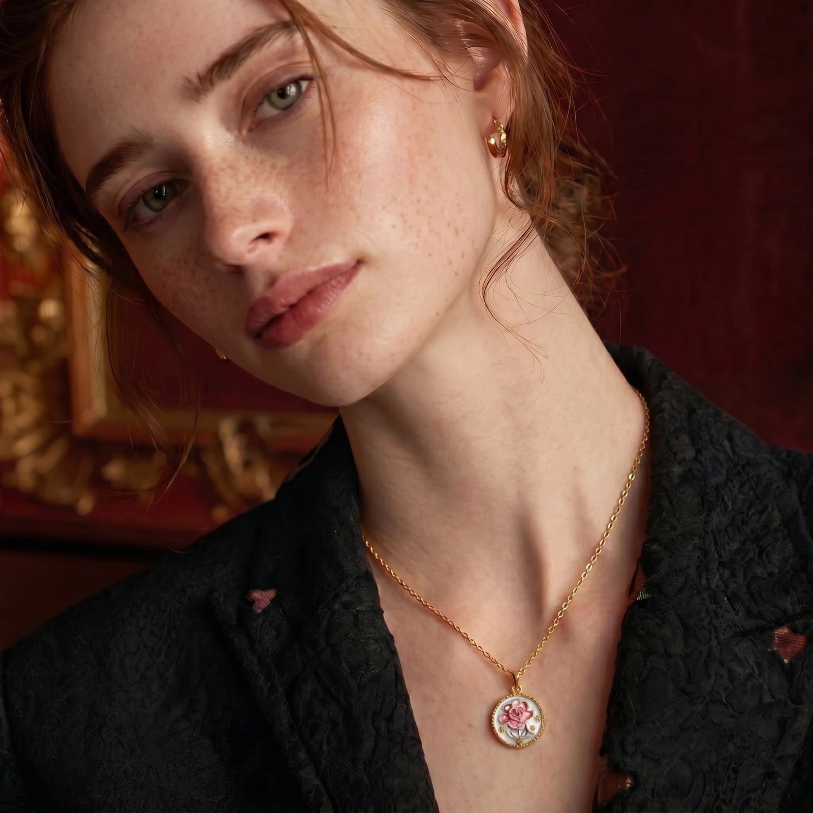 Rose Garden Dreams Necklace by Dilmore