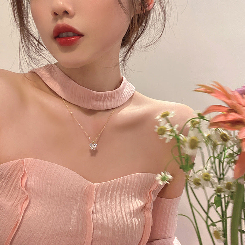 Butterfly Necklace for Women - 2024 Spring Trendy Light Luxury Collarbone Chain