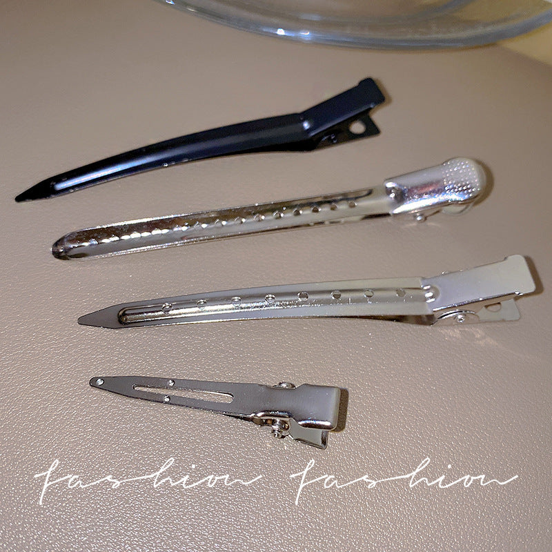 Minimalist Invisible Hair Clips for Voluminous Roots and Bangs Styling