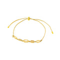 Luxury Minimalist Cat's Eye Stone Bracelet with Diamond Accents for Women