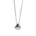 Gold and Silver-Tone Metal Shell Women's Necklace