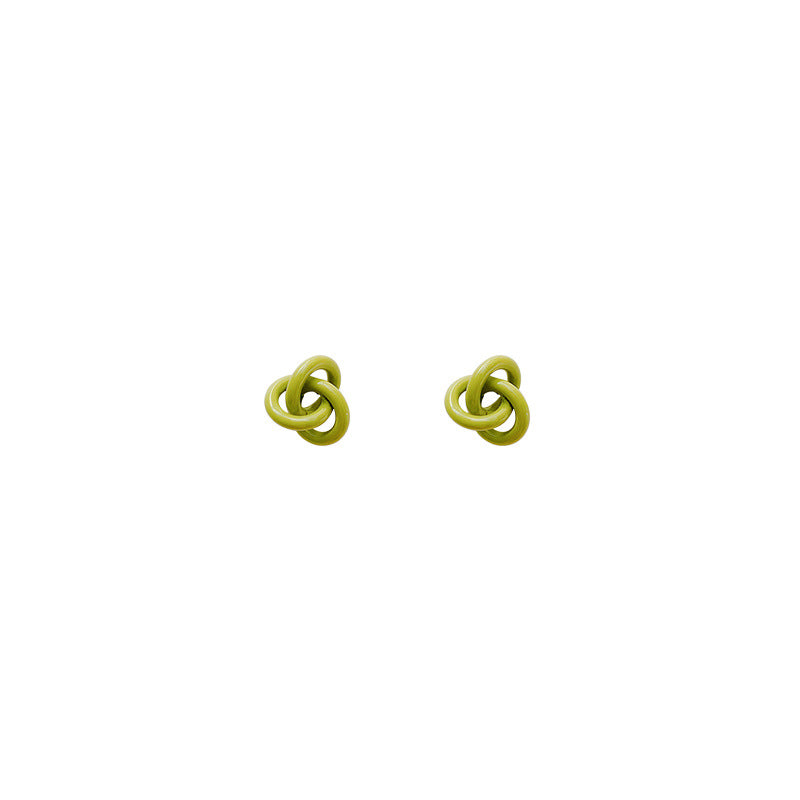 Floral Stud Earrings with S925 Silver Needles for Women - Minimalist Spring & Summer Style