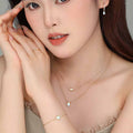 Women Oval Created Opal 925 Sterling Silver Adjustable Ring Necklace Bracelet Earrings