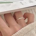 Women Beautiful Flowers 925 Sterling Silver Ring
