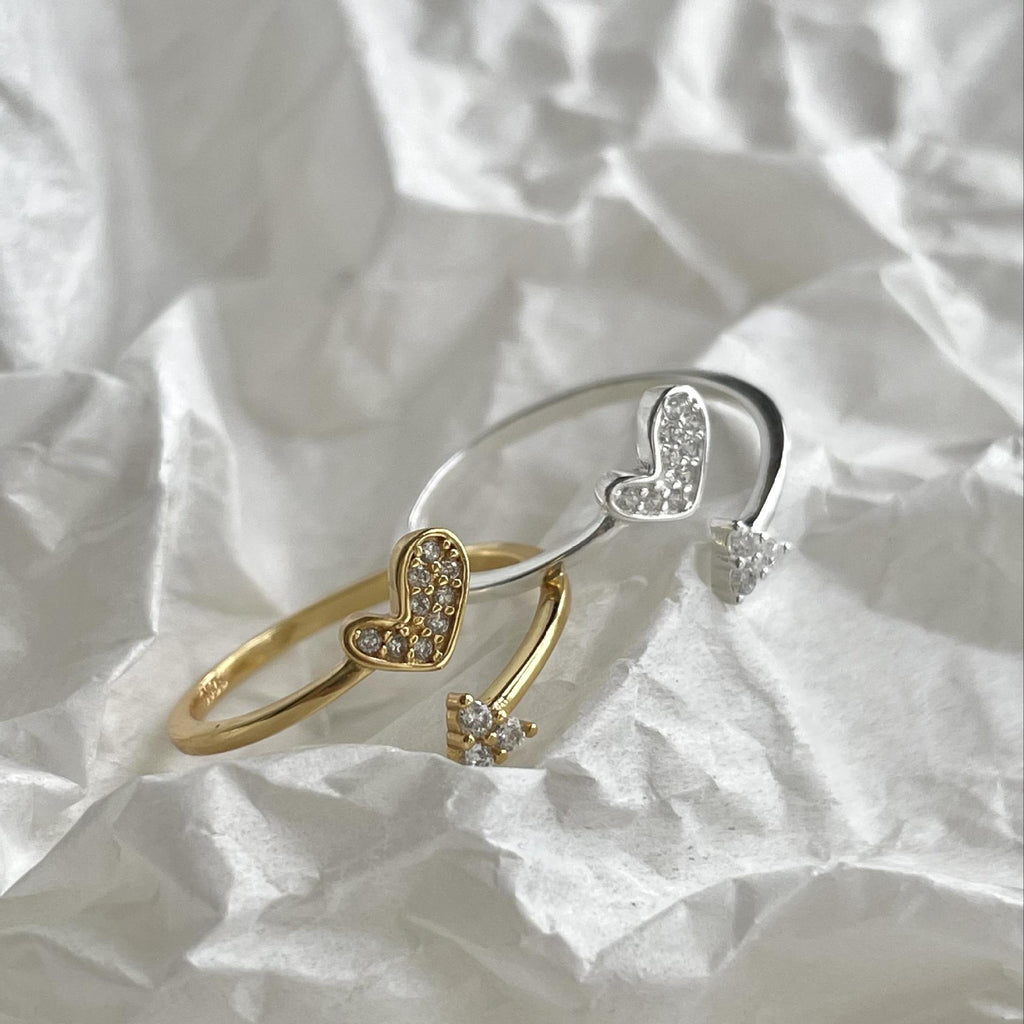 Lady Gift CZ Fish Tail Triangle 926 Sterling Silver Dangling Earrings