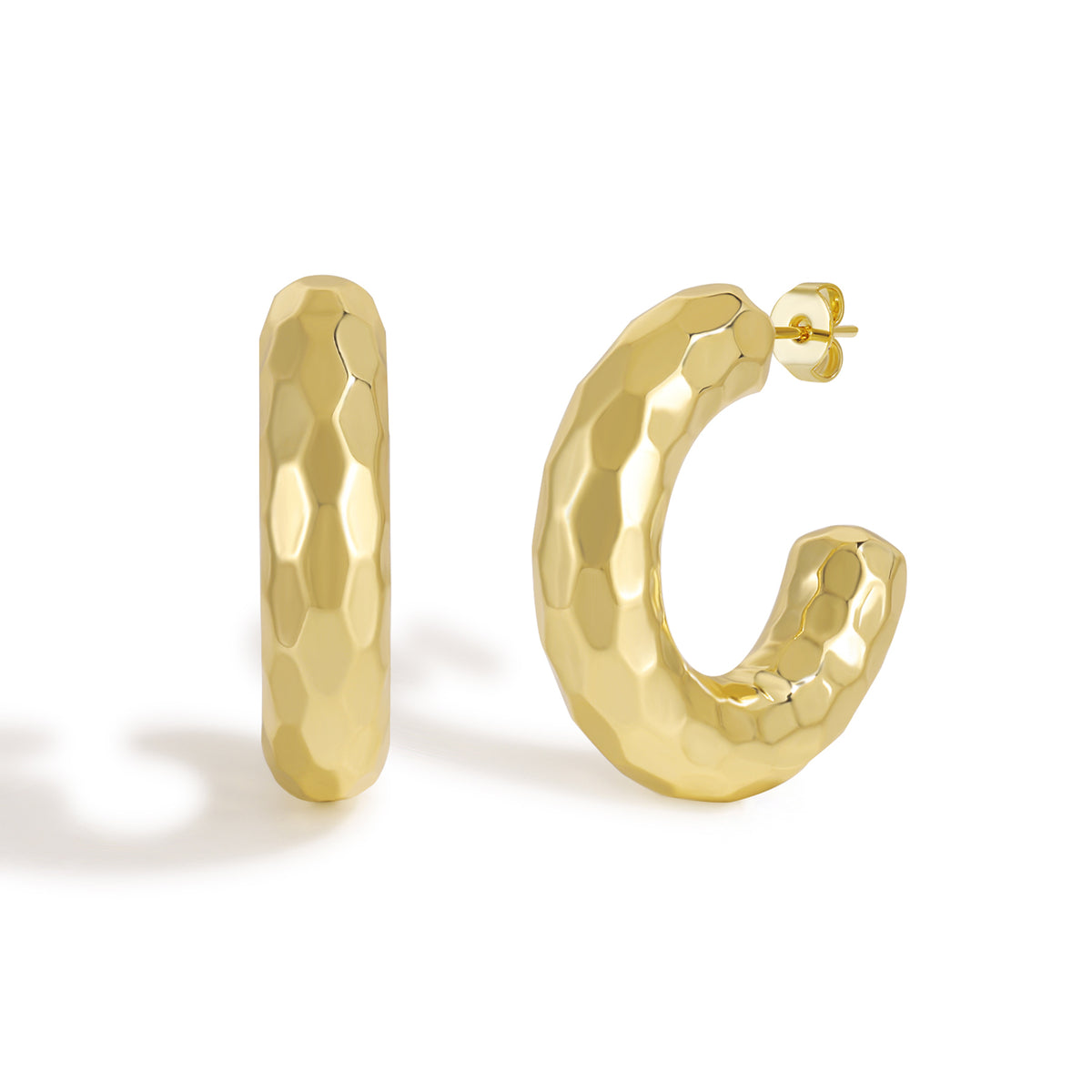 Petite Ball Stud Earrings with High-polish Spherical Design