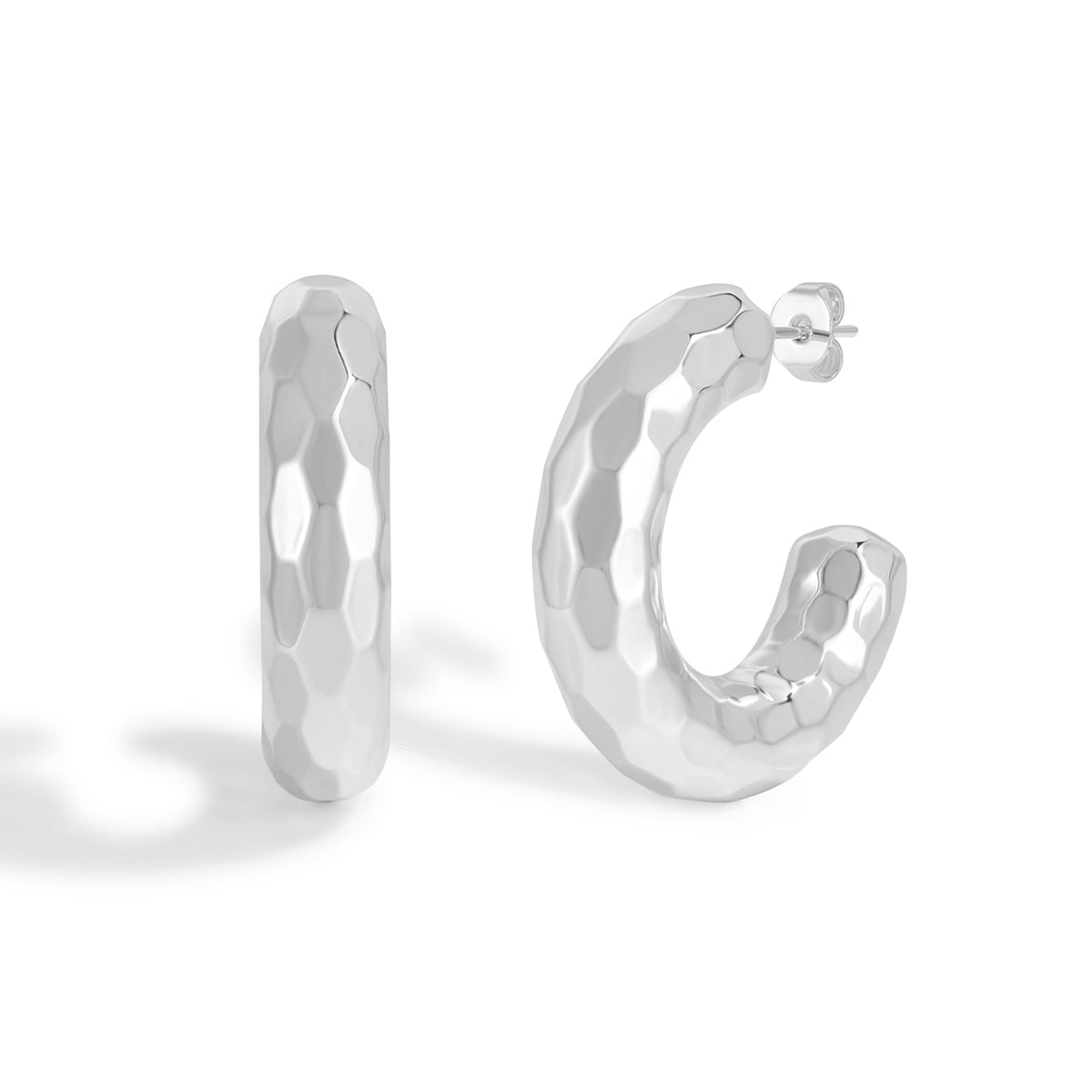 Petite Ball Stud Earrings with High-polish Spherical Design