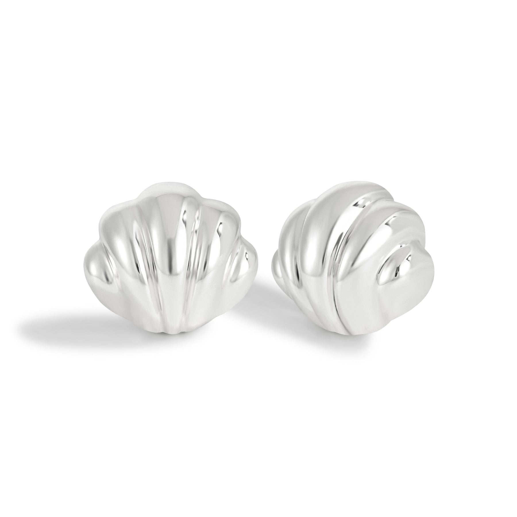 Petite Twisted Pattern Huggie Hoop Earrings with Intricate Detail